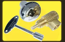 Log Lighter, Fireplace, Fire Pit Gas Valves and Keys